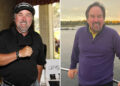 Split of Richard Karn's weight loss then and now