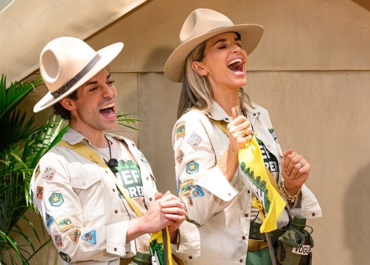 'I'm a Celebrity... Get Me Out of Here!', the Bushtucker Trial with Tom Read Wilson and Vogue Williams (Photo: James Gourley/ITV/Shutterstock)