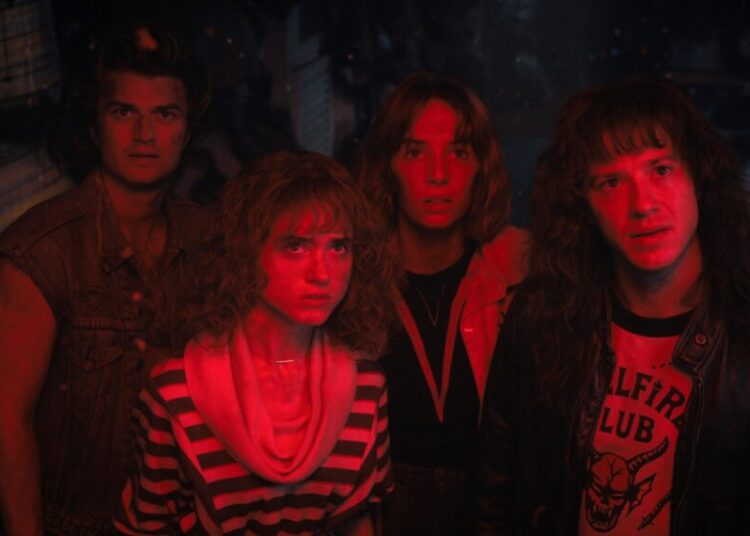 Stranger Things, Season 4 - Joe Keery, Natalia Dyer, Maya Hawke, Joseph Quinn