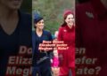 Does Queen Elizabeth prefer Meghan or Kate? #kate #meghan #celebrity #foryou