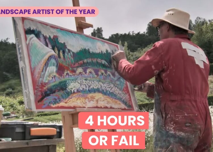 Whitstable Harbour Art Battle 4 Hour Challenge