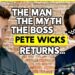Pete’s back and Sam has gossip…