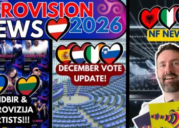 🚨 Vidbir🇺🇦 & Eurovizija🇱🇹 artists | 🇪🇸🇸🇮Update on Vote! | Eurovision News 2026 🗞️