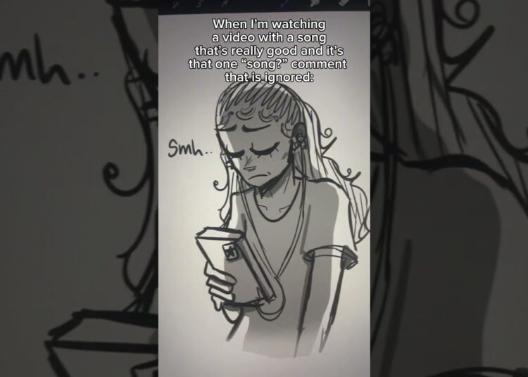 When I find that song I’ll save you #art #drawing #sketches #artist #digitalart #fyp