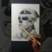 @Talwiinder face reveal 💀 ~#shorts #art
