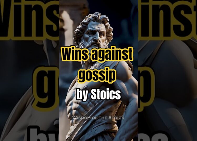 How Stoics Deal With Gossip And Win