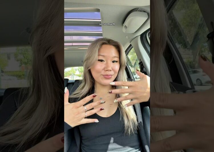RED CARPET NAILS (my last set with my nail artist)