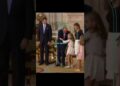 Future queen 🫂 Hug Grandfather/Royal family of Spain#royal#leonor#sofia#juancarlos#new.