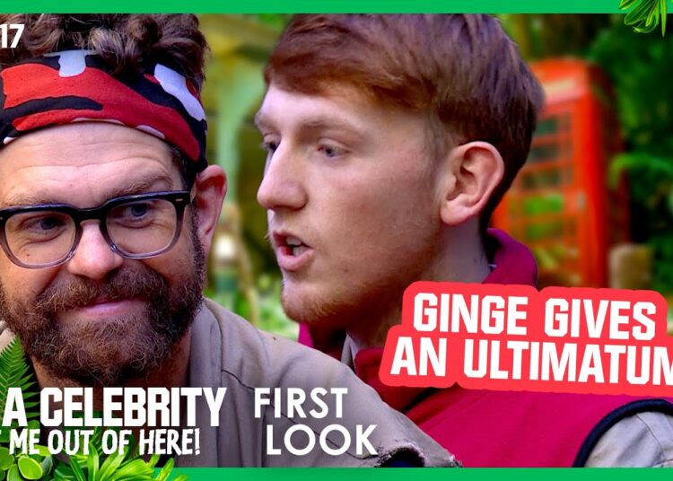 First Look: Ginge refuses to do the washing up! | Day 17 | I’m A Celebrity Get Me Out of Here! 2025