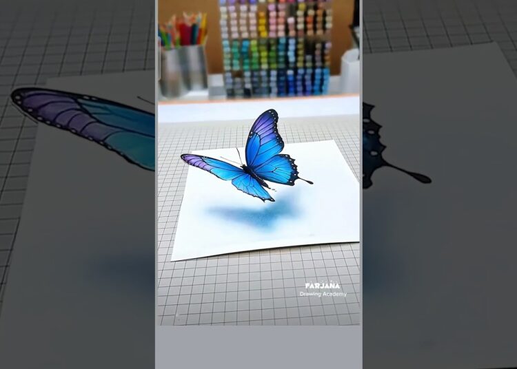 Easy 3D Art #art #painting #3dart