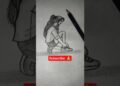 how to draw girl drawing || #drawing #art #sketch #anshiartist #painting #artist #viral #shorts