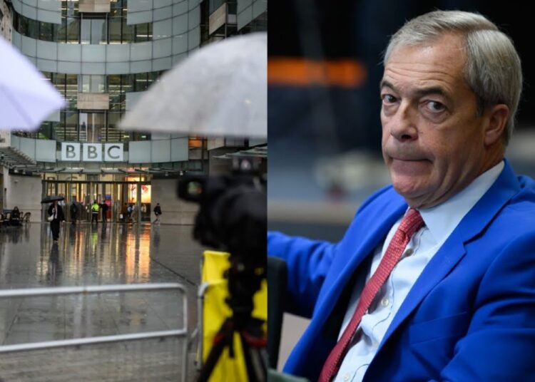 ‘He should sue if this is true’: BBC make-up artists allegedly used ‘bodily fluids’ on Farage