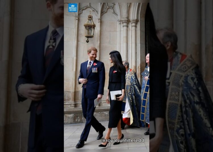 Meghan’s Heels Click with Harry’s Heart: Outdoor Royalty Romance! ❤️ #shorts #royalcouple #royal