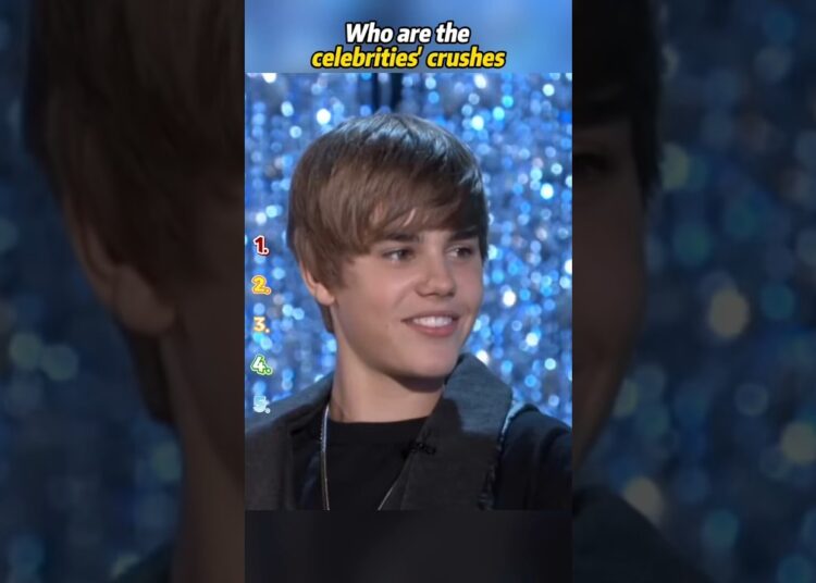 Who were the first crushes of celebrities #crush #justinbieber #bradpitt #beyonce  #jenniferanniston