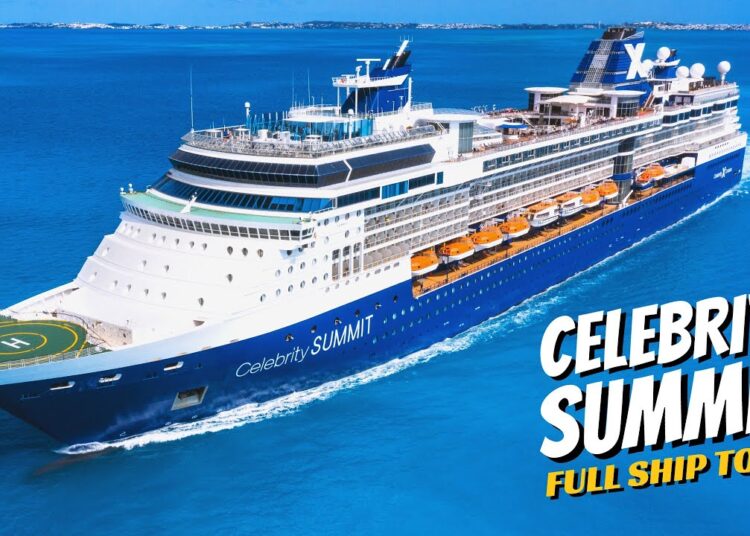 Celebrity Summit | Full Walkthrough Ship Tour & Review 4K | All Public Spaces
