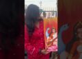 Final #art #painting #paint #indian #hindu #acrylic #canvas #look #saraswati #full #video #shorts o