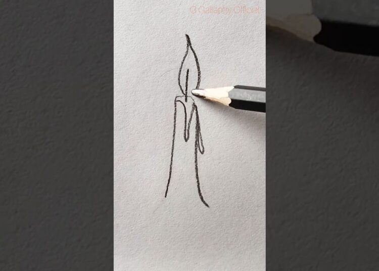 Candels Drawing #shorts #drawingideas #viral #art #artist #artwork #ytshorts
