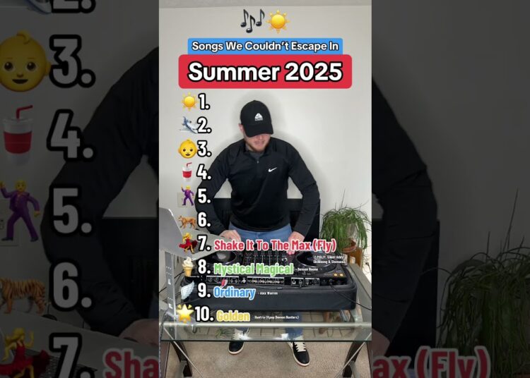 Songs We Couldn’t Escape in Summer 2025
