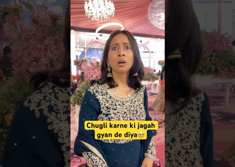 Kab Pasandida mars gossip ki jagah gyan de 🥹| #youtubeshorts #comedylicious #viralshorts