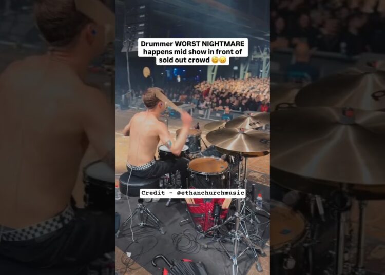 Drummer’s Worst Nightmare #artist #music #drums #drummer #drumming #musician #producer