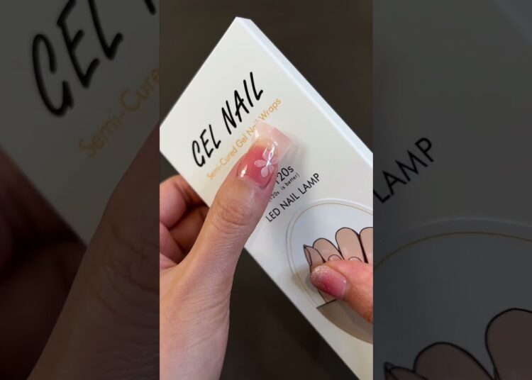 Gel nail stickers, super pretty nail art stickers