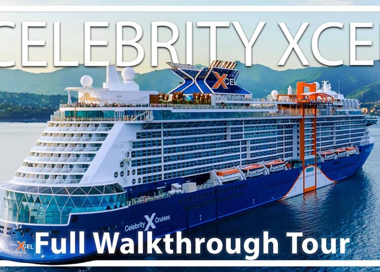 Celebrity Xcel | Full Walkthrough Ship Tour & Review | All Cabins 4k ultra New