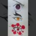 Demon slayer eyes drawing #anime #art #howtodraw #tutorial #sketch #shorts