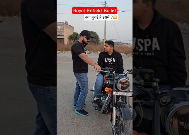 Royal Enfield Bullet 350 mileage 😭क्या इतनी बुराई है इसमें ?😳 #shorts #trending #viral #bike