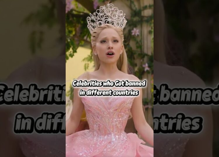 No Way These Celebs got banned in different countries!? 🚫🤯 #celebrity #hollywoodbuzz#shorts
