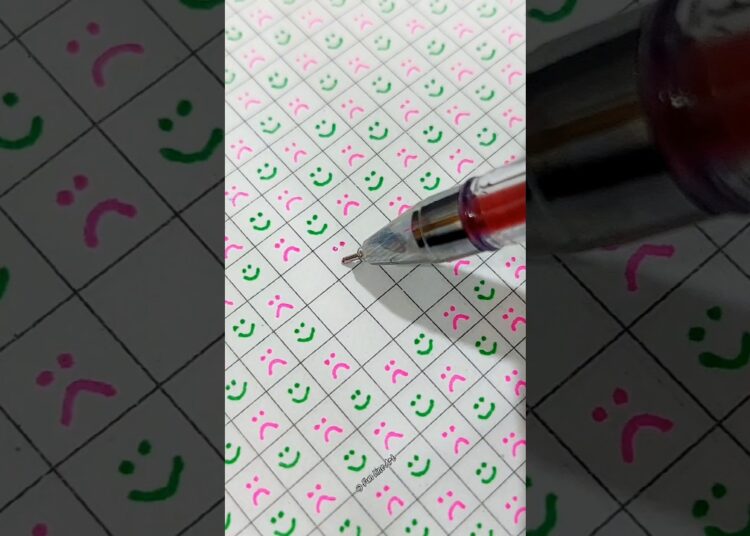 It’s so simple!🤭🩷 #art #handwriting #line #shortvideo #youtubeshorts #calligraphy #writing #drawing