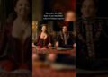 Henry VIII and Anne Boleyn celebrating Christmas together #royal #tudor #viral #shorts #history