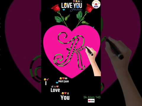 R 💛 Popular TOP 🥰 #shortvideo #artist 🌹#whatsapp 💯 #viralvideo #nameart Sk Alam 143