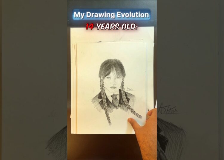 My Drawing Evolution ✨️😭