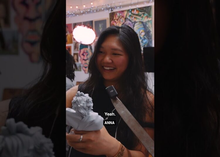 These Artists Battle in a Sculpture Drawing Challenge #art #drawing #sculpture