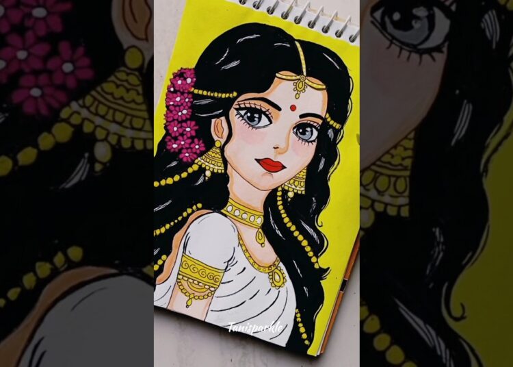 Radhe🙏✨ #painting tutorial #art #colouring #beautiful art #artist #drawing #shorts #viral #trending