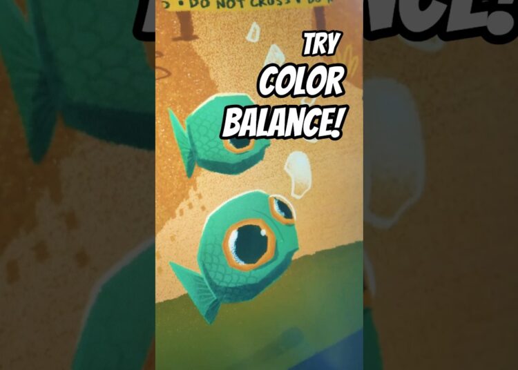 ✨ “Try Color Balance!” ✨️ #clipstudiopaint #artist #tips #funny