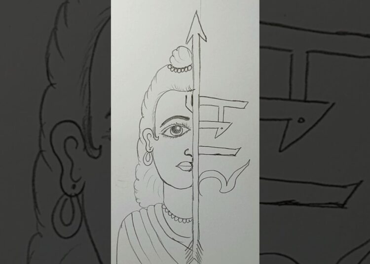 learn to draw ram face drawing #art #trends #god #artist