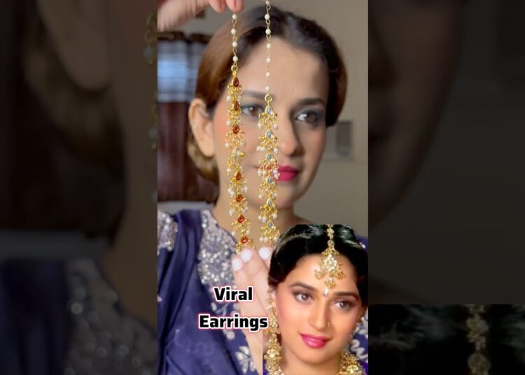 Viral earrings😍 #celebrity #love #meesho #myntra #onlineshopping #viral #shortvideo #viralvideo #yt