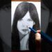 Nose drawing hack 😱❤️✍️ #art #artist #cartoon #drawing #satisfying #paint #shorts #kpop #bts