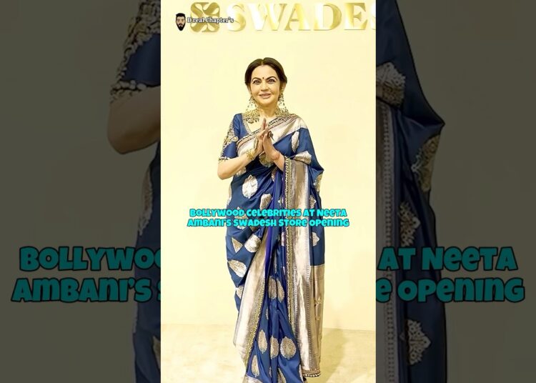 Bollywood Celebrities at Neeta Ambani Store Opening Swadesh #bollywood #neetaambani #deepikapadukone