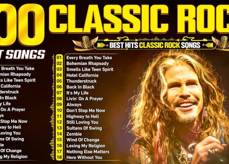 Aerosmith, Bon Jovi, AC/DC, Metallica, Nirvana, Queen 🔥 Classic Rock Songs 70s 80s 90s Full Album