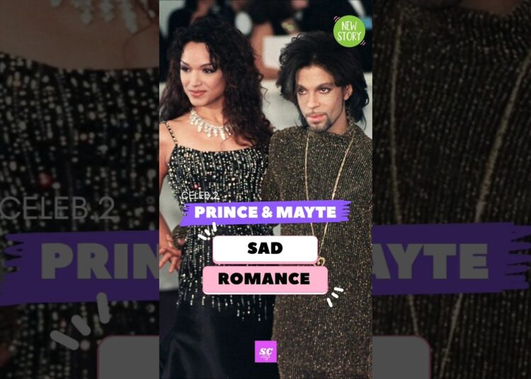 How Tragedy Destroyed Their Love: Prince & Mayte💔 #celebrity #romance