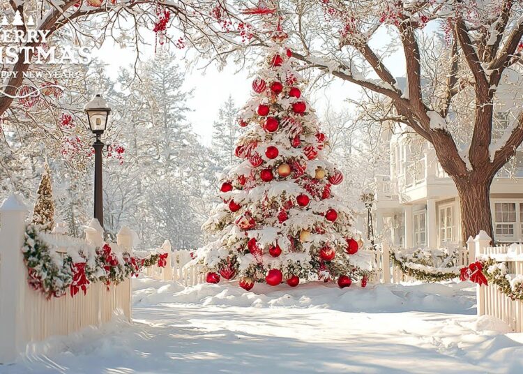 RELAXING CHRISTMAS MUSIC 2026 ⛄ Beautiful Piano & Christmas Ambience for Sleep and Holiday Calm