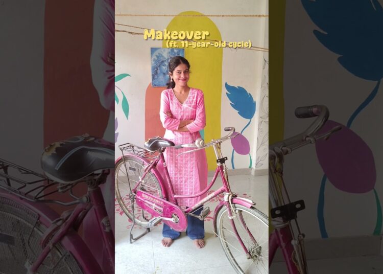 Cycle Makeover #art #makeover #diy #decoration #cycle #artist #pinterest #ideas