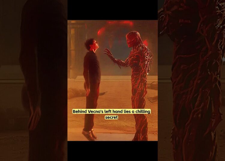 Behind Vecna’s left hand lies a chilling secret#tiktokstoriescontest #us #celebrity