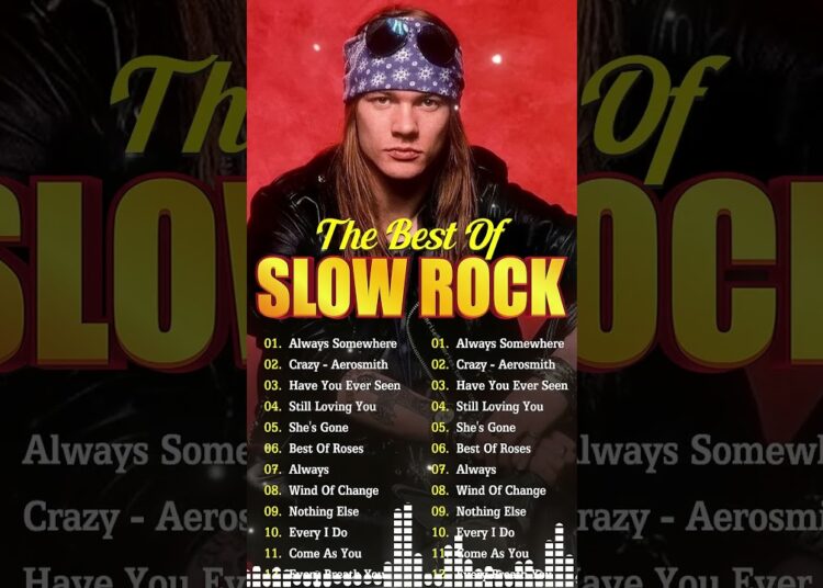Scorpions, Bon Jovi, U2, Aerosmith, Nazareth, Ledzeppelin 💥Slow Rock Songs 70s 80s 90s Full Album