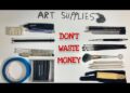 Art supplies you SHOULD & SHOULDN’T buy. Artist on a budget. #artsupplies #art #artist