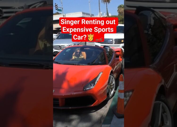 #Singer #ferrari #MadisonBeer #celebrity