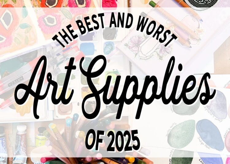 Favourite Art Supplies of 2025 and The Ones I Regret