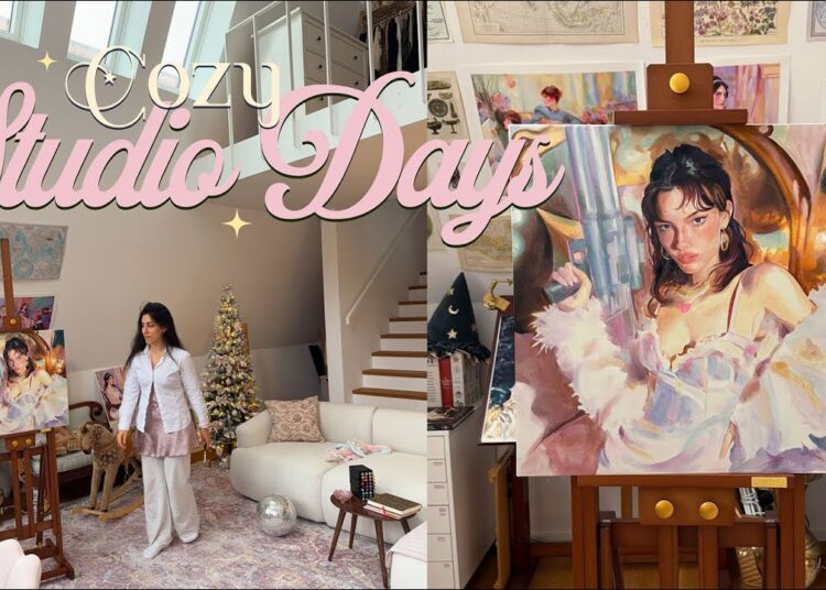 My Permission is enough 💫 Exploring a New Art Era ✨ Cozy Art Vlog
